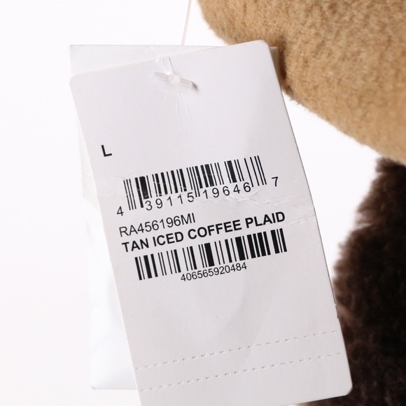 Rachel Parcell Double Breasted Plaid Jacket NWT Tan Iced Coffee Plaid - Picture 9 of 10